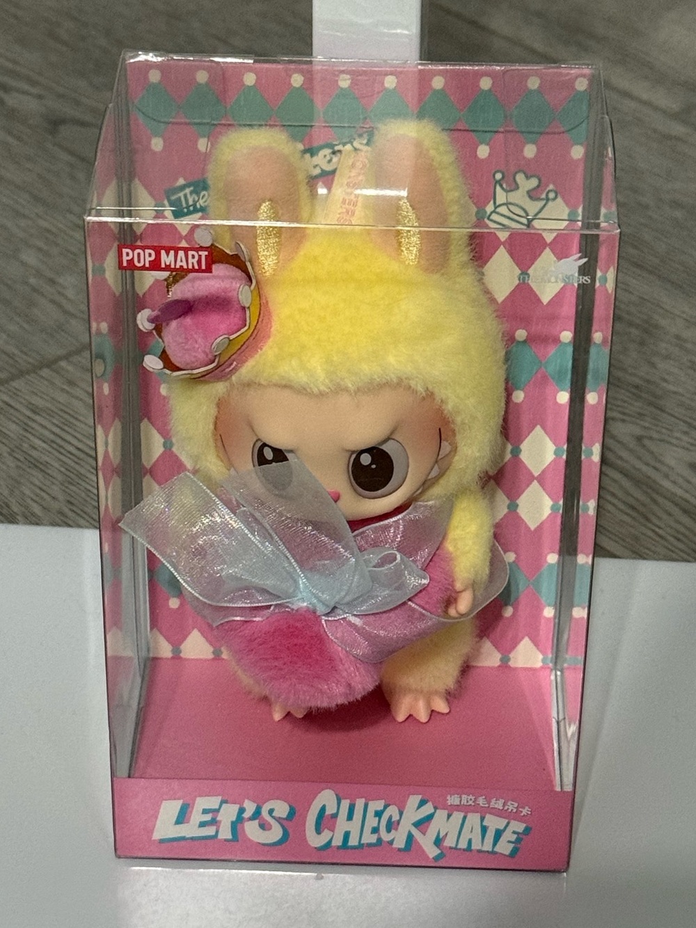 Pop Mart Labubu – Let’s Checkmate Crown  Plush Figure (RARE, NEW IN BOX!)